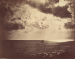 Brik op het Water door Gustave Le Gray