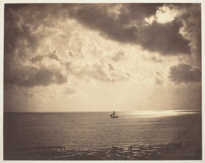 Brik op het water door Gustave Le Gray