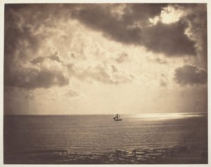 Brik op het Water, 1856 door Gustave Le Gray