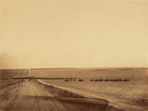 [Cavalerie Manoeuvres, Kamp van Chalons]. door Gustave Le Gray