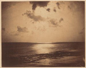 Effet de Soleil - Océan - no. 23 door Gustave Le Gray