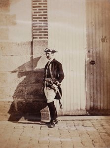 Prins Moskova in Chalons, 1857 door Gustave Le Gray