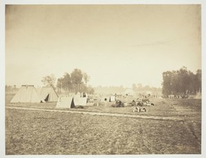 Tenten en Militaire Uitrusting, Kamp de Châlons, 1857
