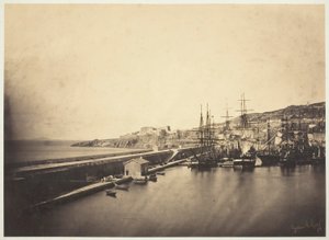 De Steiger bij Sète door Gustave Le Gray