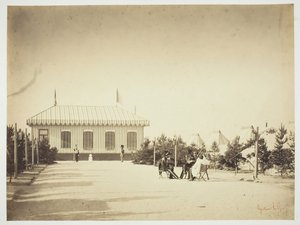 Zonder titel [officieren], 1857 door Gustave Le Gray