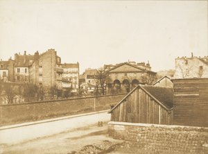 Uitzicht vanuit de studio van de fotograaf, 1851-1854