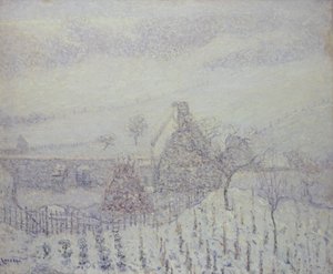 Sneeuwstorm in Hedouville