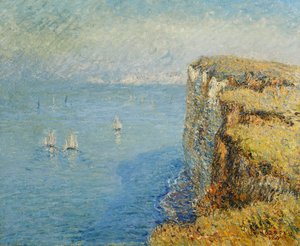 Kliffen in Normandië, 1901