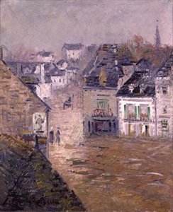 Fijne regen, Pont Aven, c.1922