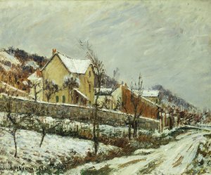 Dorp in de sneeuw, 1911