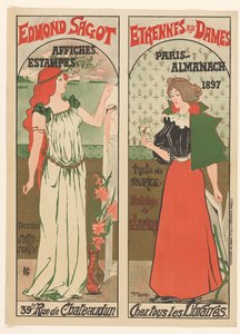 Affiche van Edmond Sagot door Gustave Marie