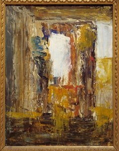 Abstract ontwerp door Gustave Moreau