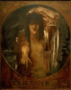 Het offer door Gustave Moreau