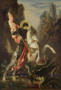 De Heilige Joris en de draak. 1889-90