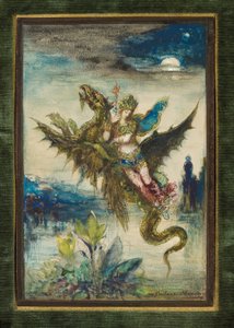 Droom van het Oosten of De Peri door Gustave Moreau