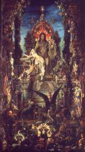 Jupiter en Semele door Gustave Moreau