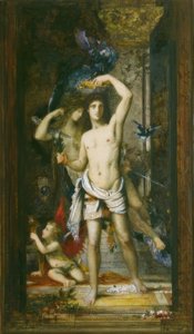 De jonge man en de dood door Gustave Moreau