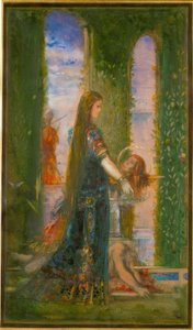 Salomé in de tuin door Gustave Moreau