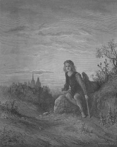 Dick Whittington Luistert Naar De Klokken Van Highgate