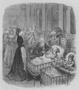 Ziekenhuis voor Kinderen door Gustave after Dore
