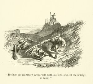 Illustratie voor de werken van Rabelais