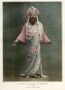 Jean-Francois Delmas als Phur, illustratie uit 