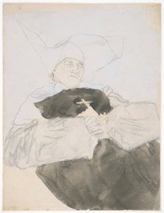 De stervende non door Gwen John