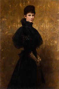 Portret van koningin Elisabeth Portret van keizerin Elisabeth door Gyula Benczúr