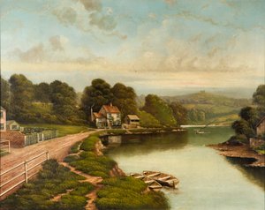 Girdle Cake Cottage aan de Wear door H.F.C. Drinkwater