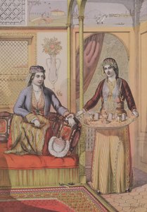 Armeense Dames Thuis, gegraveerd door Charles Parsons, 1862 door H.J. van Lennep
