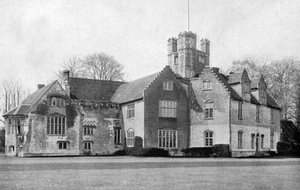 Bisham Abbey, Berkshire, vanuit het noordoosten, 1924-1926 door HN King