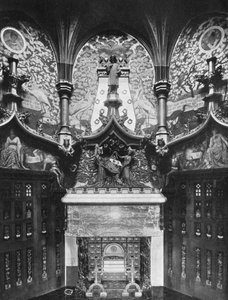 De Chaucer Kamer, Cardiff Kasteel, Wales, 1924-1926