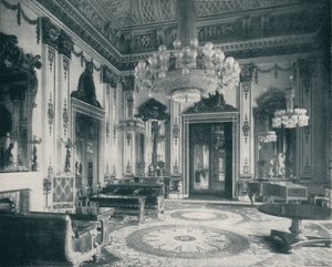 De witte tekenkamer in Buckingham Palace door HN King