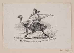 Illustratie voor "De Steen der Wijzen" in H.C. Andersen, "Sprookjes en Verhalen", Deel 2