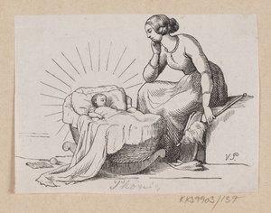 Illustratie voor "Fugl Phønix" in H.C. Andersen, "Sprookjes en Verhalen", Deel 2 door H.P. Hansen