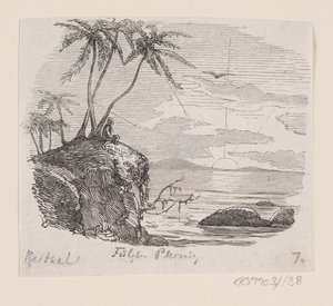 Illustratie bij "Fugl Phønix" in H.C. Andersen, "Sprookjes en verhalen", Deel 2