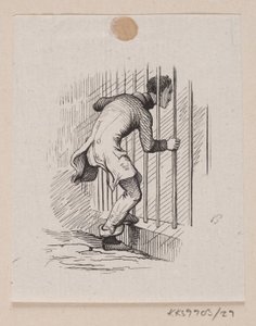 Illustratie voor "De Gelukssandalen" in H.C. Andersen, "Sprookjes en Verhalen", Deel 1 door H.P. Hansen