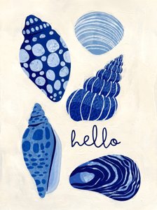 Hallo Blue Seashells