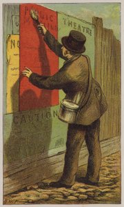 Plakker (kleur litho) door H.W. (after) Petherick