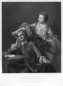 Garrick en zijn vrouw