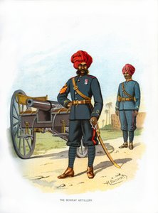 De Bombay Artillerie door H. Bunnett