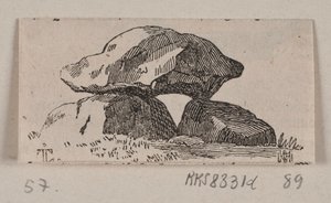 Illustratie voor "Steenmonumenten" door H. C. Henneberg