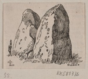Illustratie voor "Steenmonumenten" door H. C. Henneberg