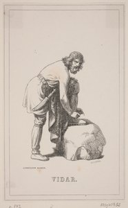 Vidar. Illustratie voor Fabricius