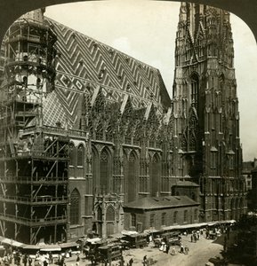 Kathedraal van Sint Stefanus Stephansdom, Wenen, Oostenrijk door H. C. White