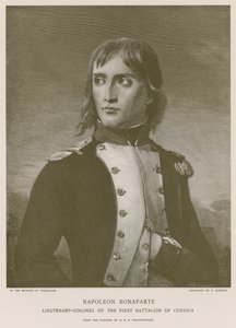 Luitenant-kolonel van het Eerste Bataljon van Corsica door H. E. Philippoteaux