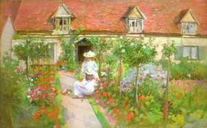 Cottage Tuin, Zomer door H. Francis Bate