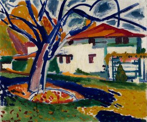 Blauwe bomen door H. Lyman Sayen