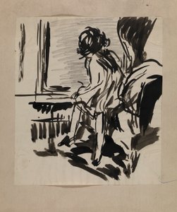 Zonder titel (Zittende figuur)
