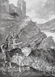 Teutonen en Kelten verenigen zich om de Romeinen uit Gallië te verdrijven door H. M. (after) Burton
